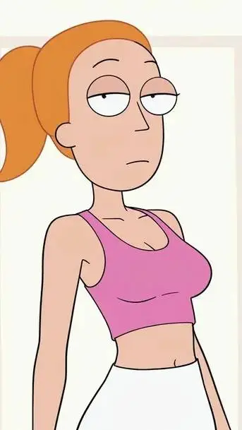ai character: Summer Smith  background