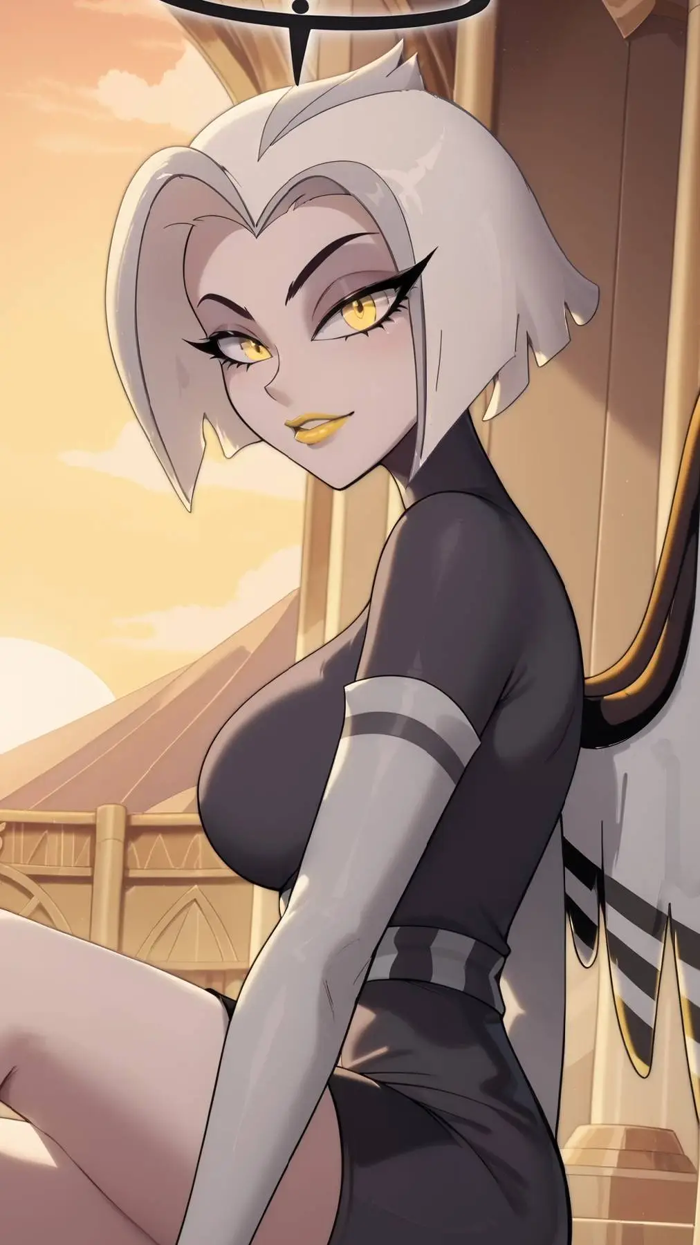 ai character: Lute  background