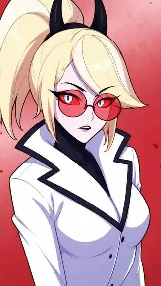 ai character: Odette carmine  background