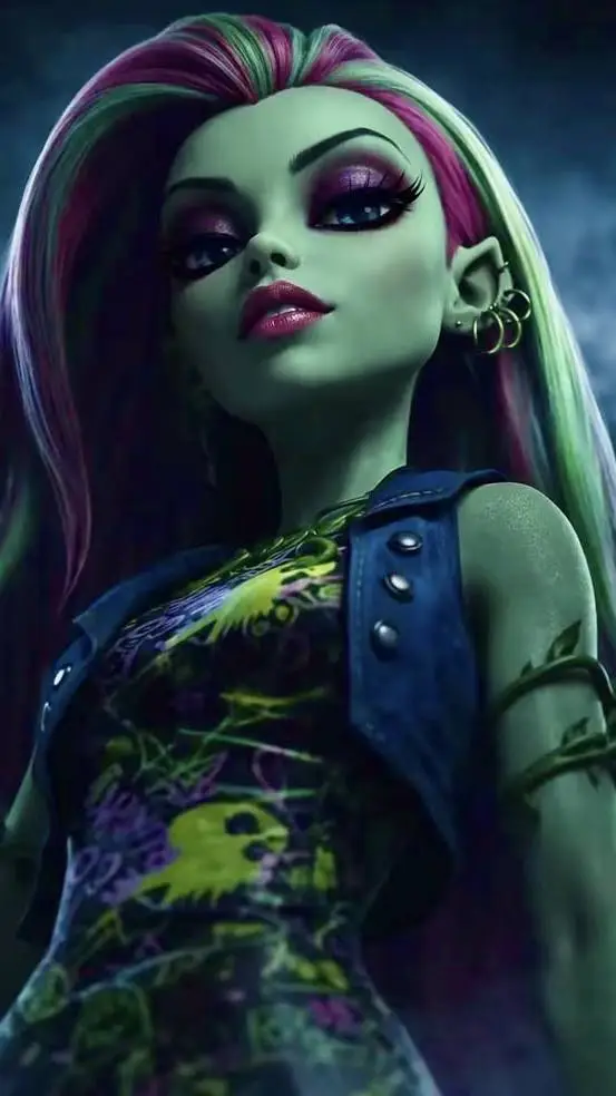 ai character: Venus Mcflytrap  background