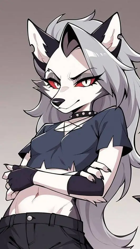 ai character: Loona  background
