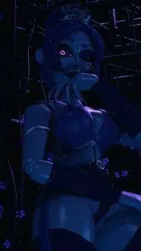 ai character: stylized ballora background