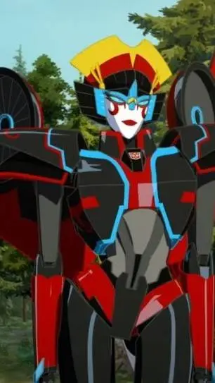 ai character: Windblade  background