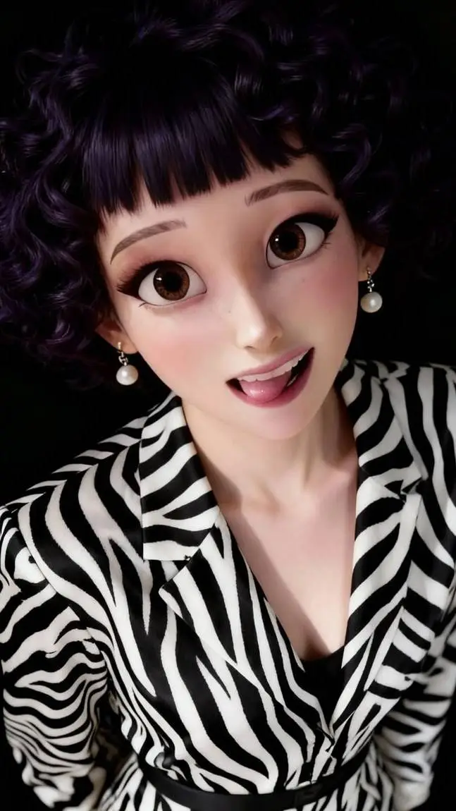 ai character: Zoey  background