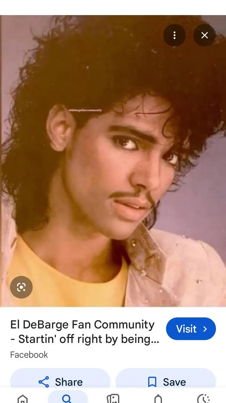 ai character: El debarge  background