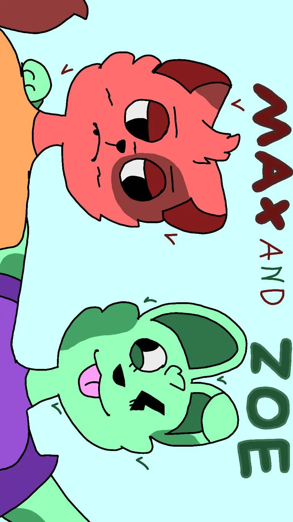 ai character: Max & Zoe! (oc's) background