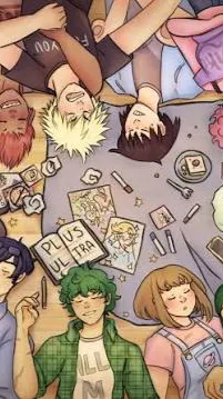 ai character: Mha reunion ✧ background