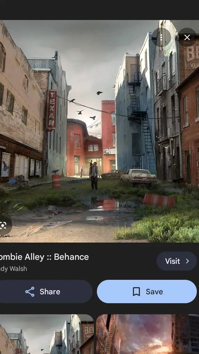 ai character: Mha zombie apocaly background