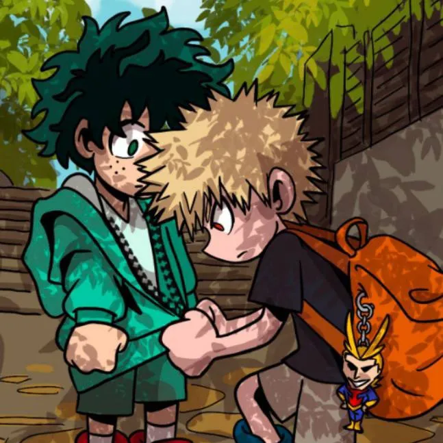 chat with ai character: dekubakugo kids