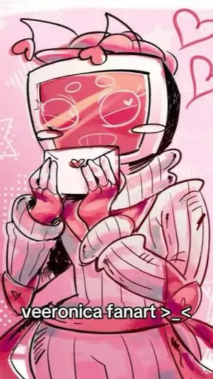 ai character: Veeronica love bug background