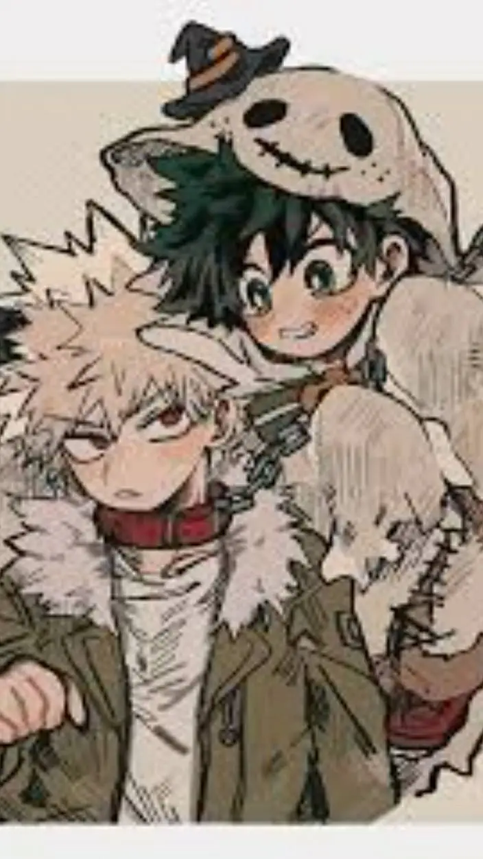 ai character: bakudeku❤ background