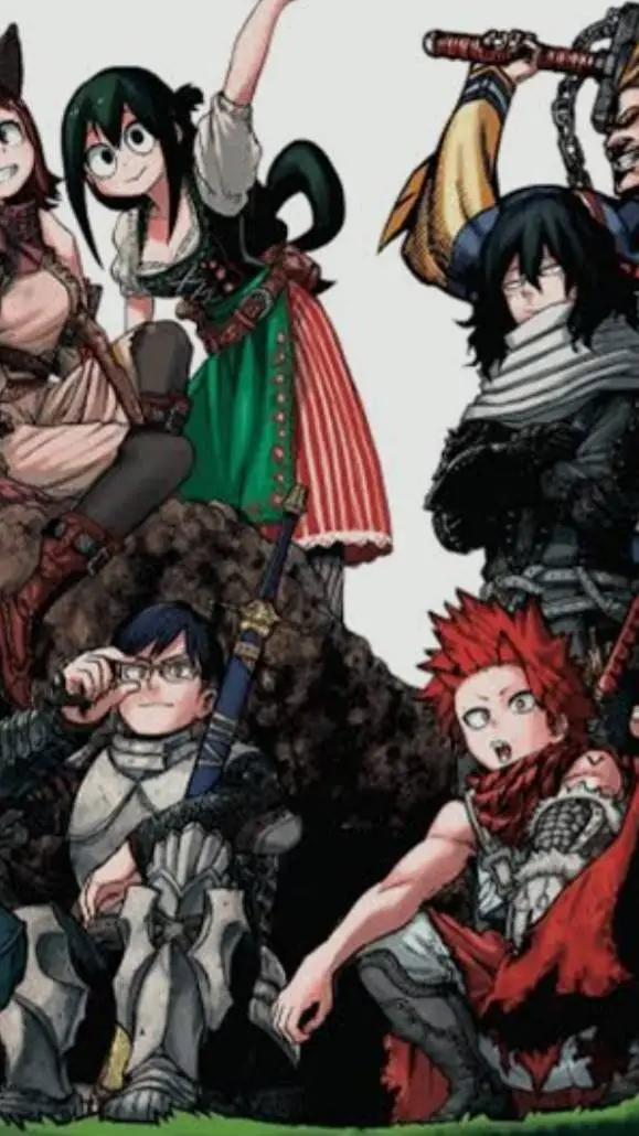 ai character: MHA pick me background