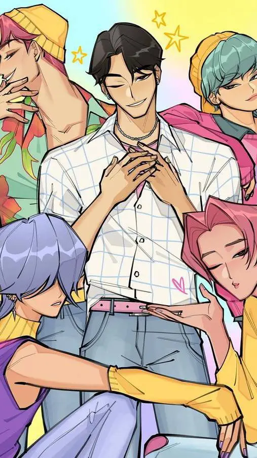 ai character: Saja boys  background