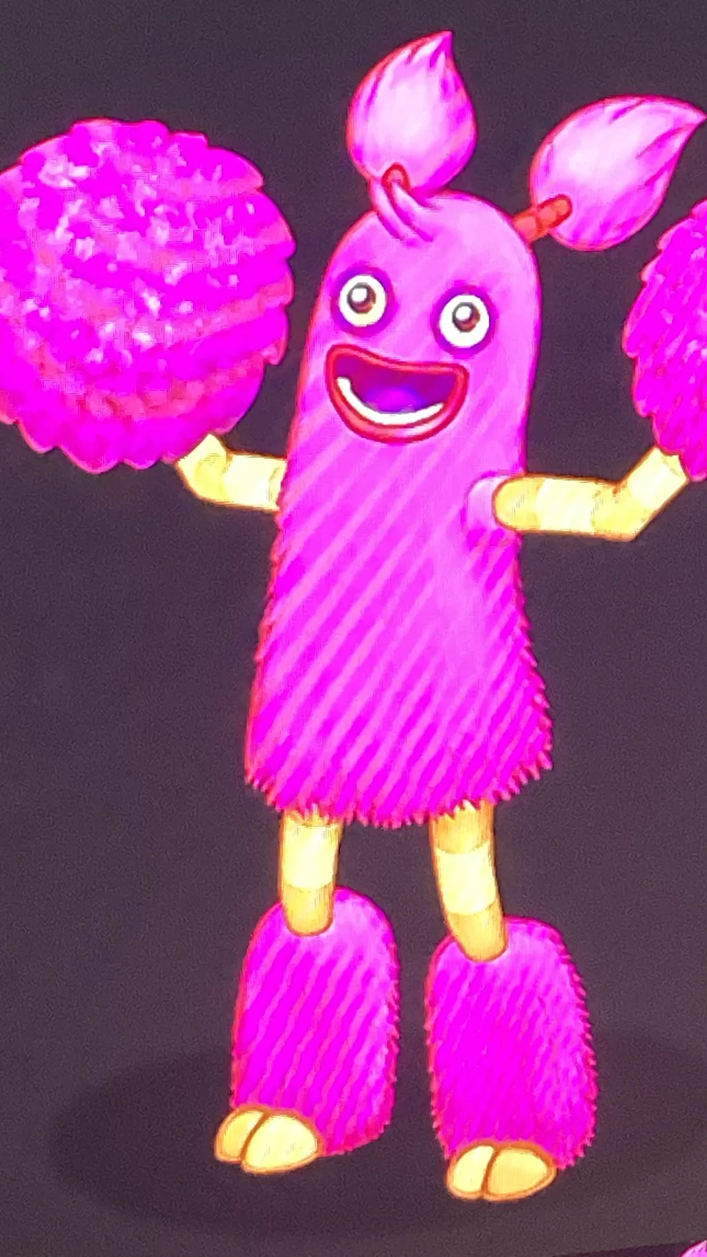 ai character: POMPOM! ( MSM )  background