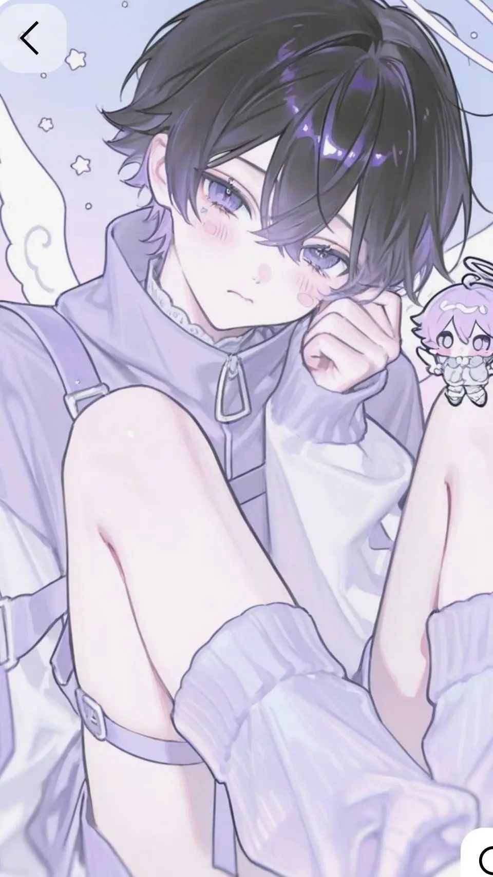 ai character: Theo💕 background