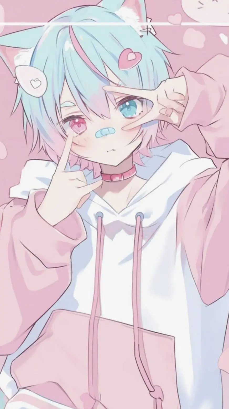 ai character: Asher🌸 background