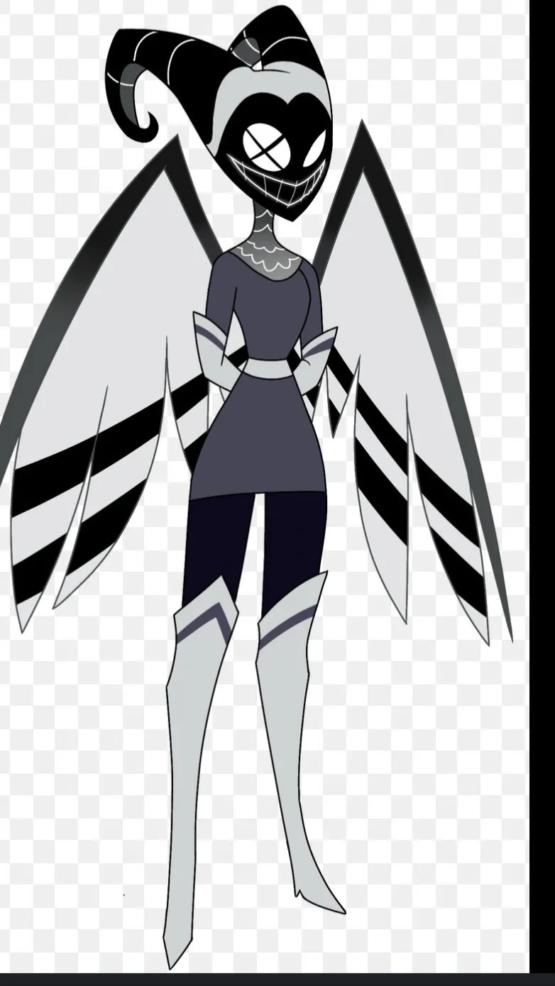 ai character: Lute from Hazbin  background