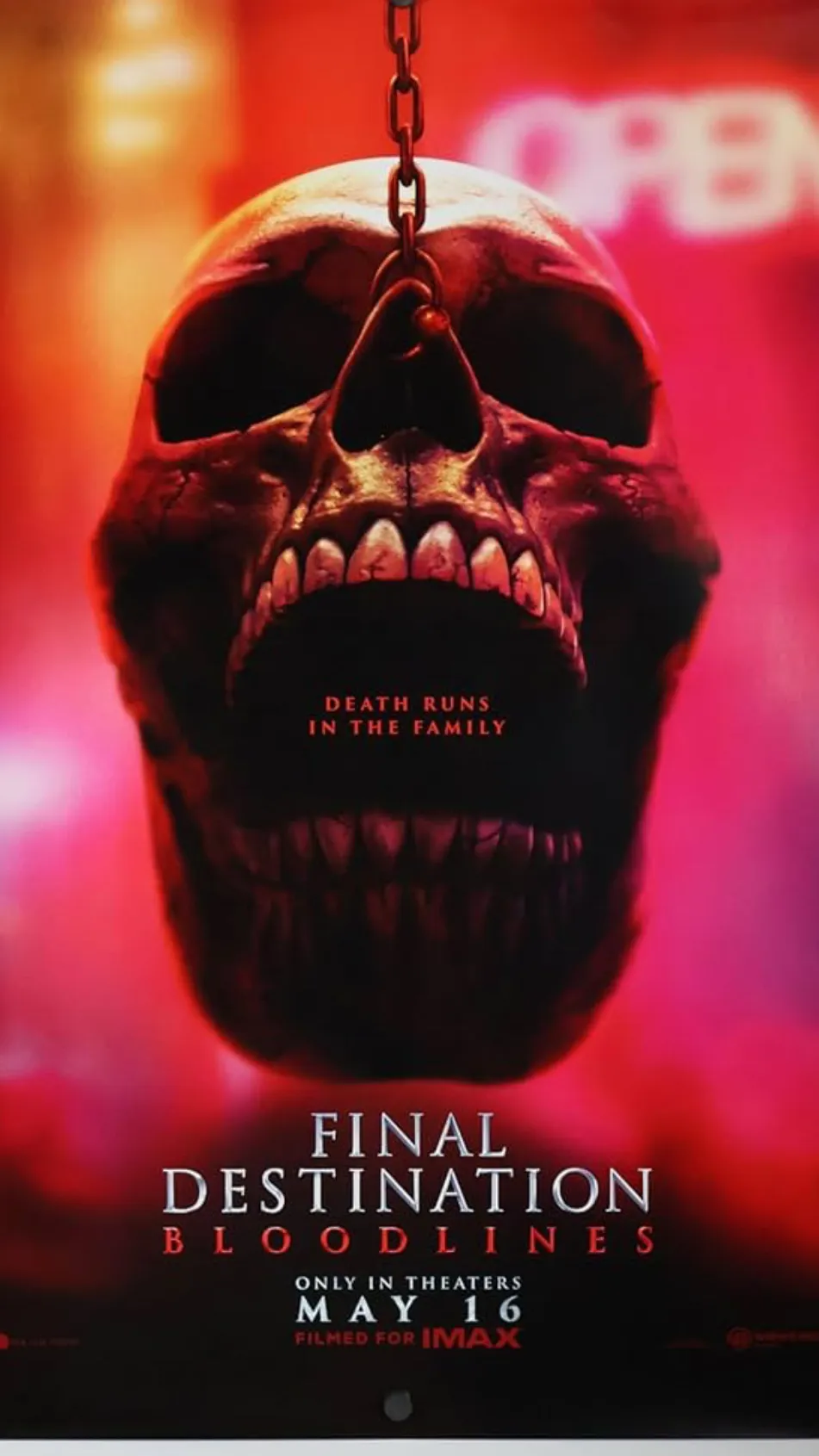 ai character: Final destination  background