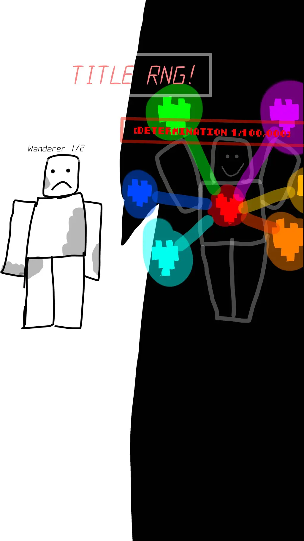 ai character: Title RNG background