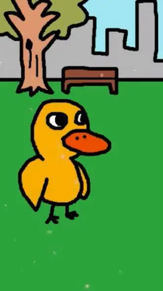 ai character: Duck background