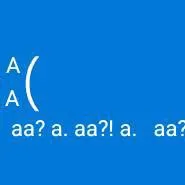 chat with ai character: Aa. 