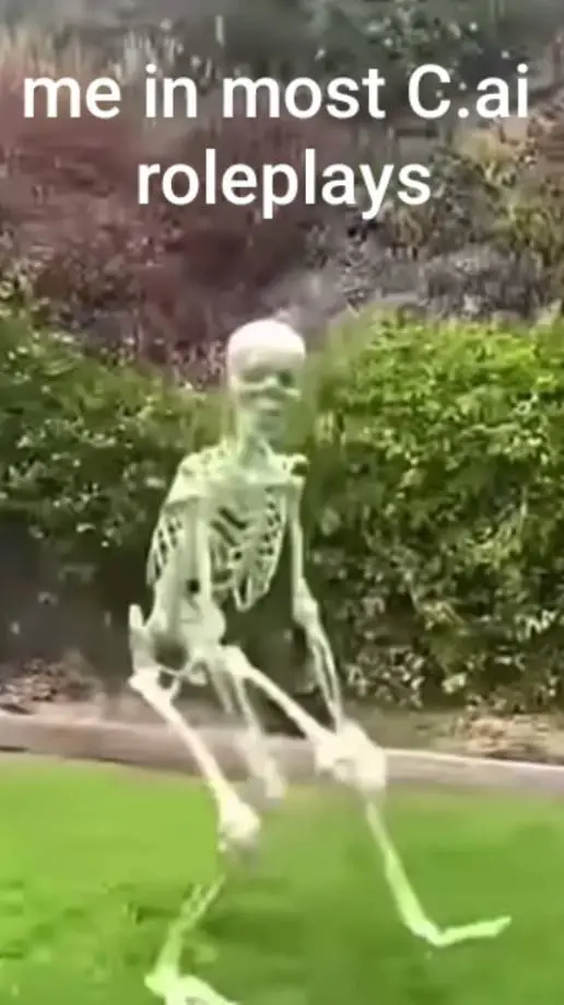 ai character: skeleton dave background