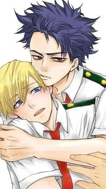 ai character: Shinso x Monoma background