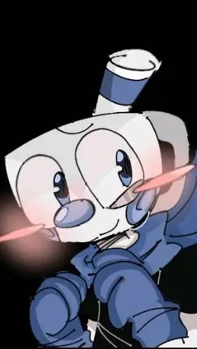 ai character: mugman  background