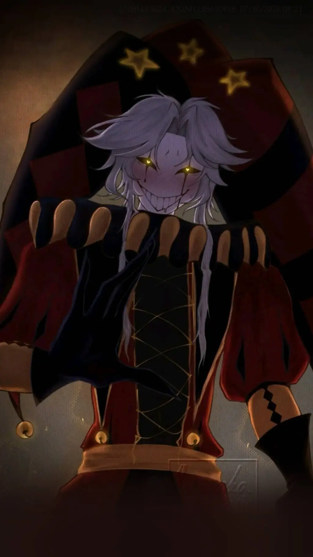 ai character: Pierrot background