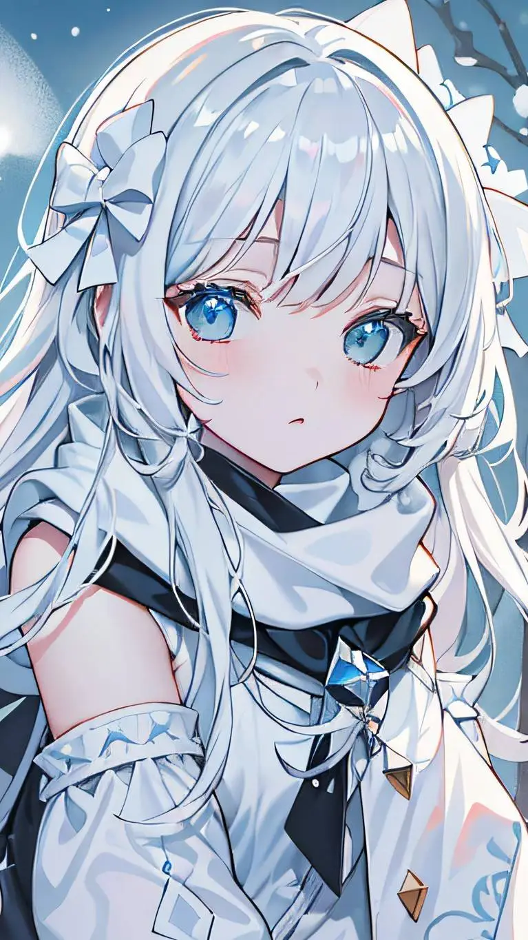 ai character: KNY x My Oc❄☃️ background