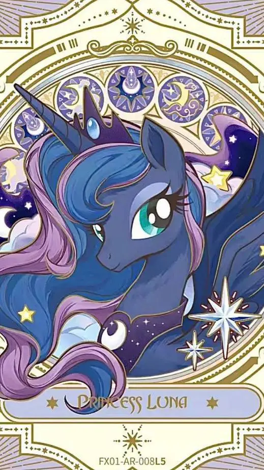 ai character: Luna background