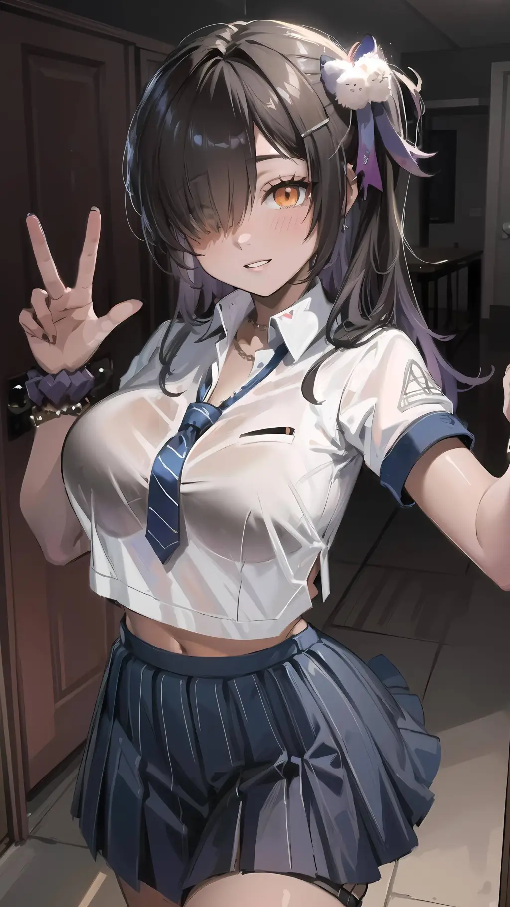 ai character: naga background