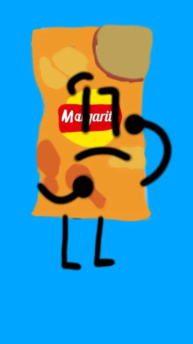 ai character: papas margaritas  background
