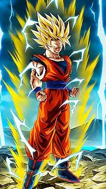 ai character: Goku To ssj2 to 3 background