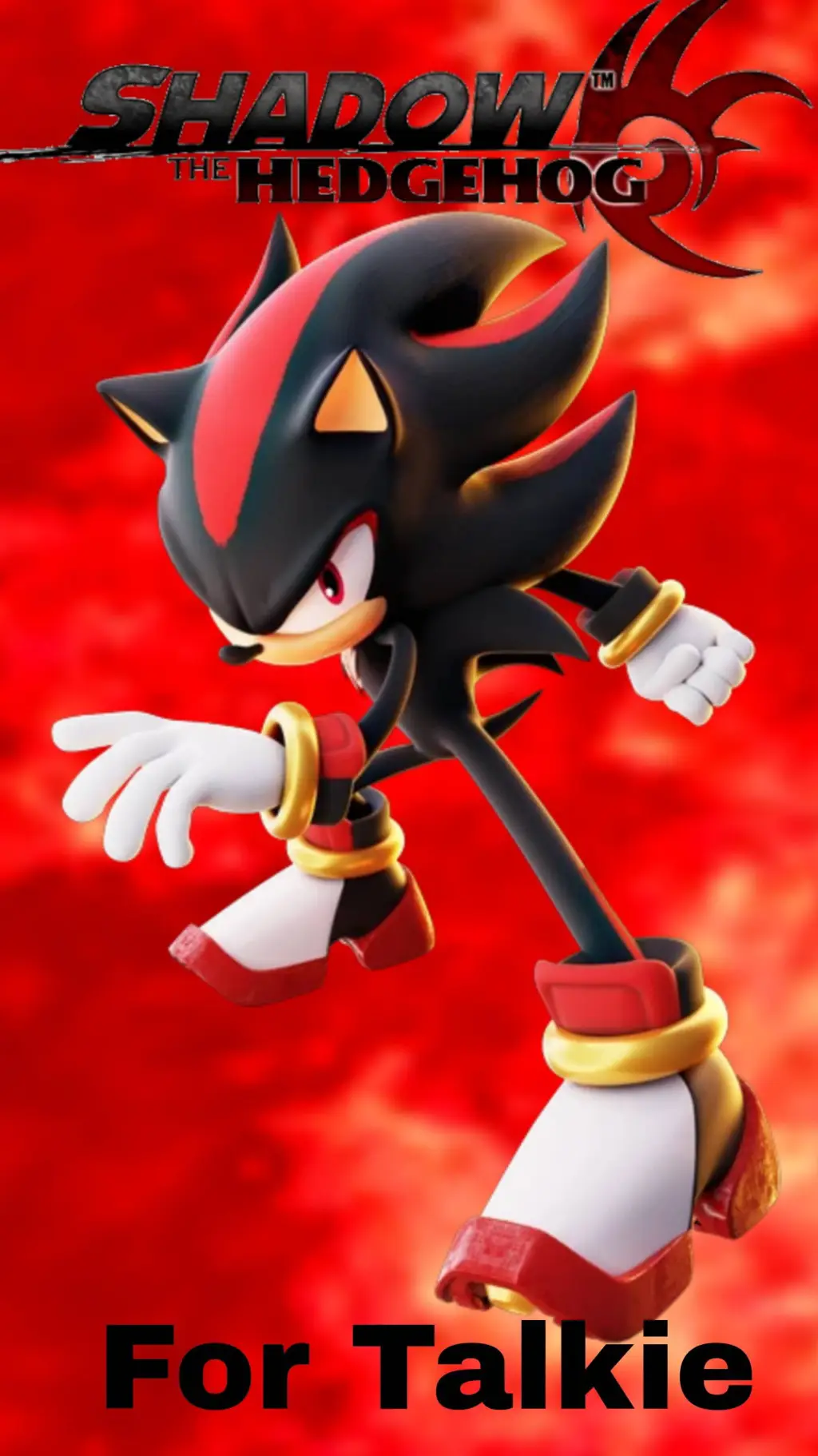 ai character: Shadow T. Hedgehog background