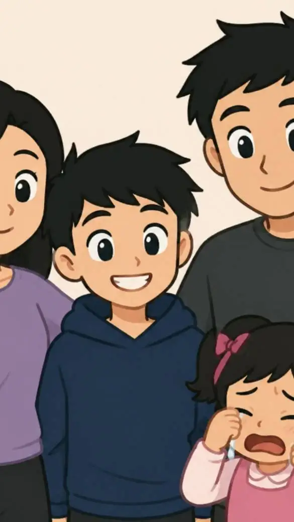 ai character: famille  background