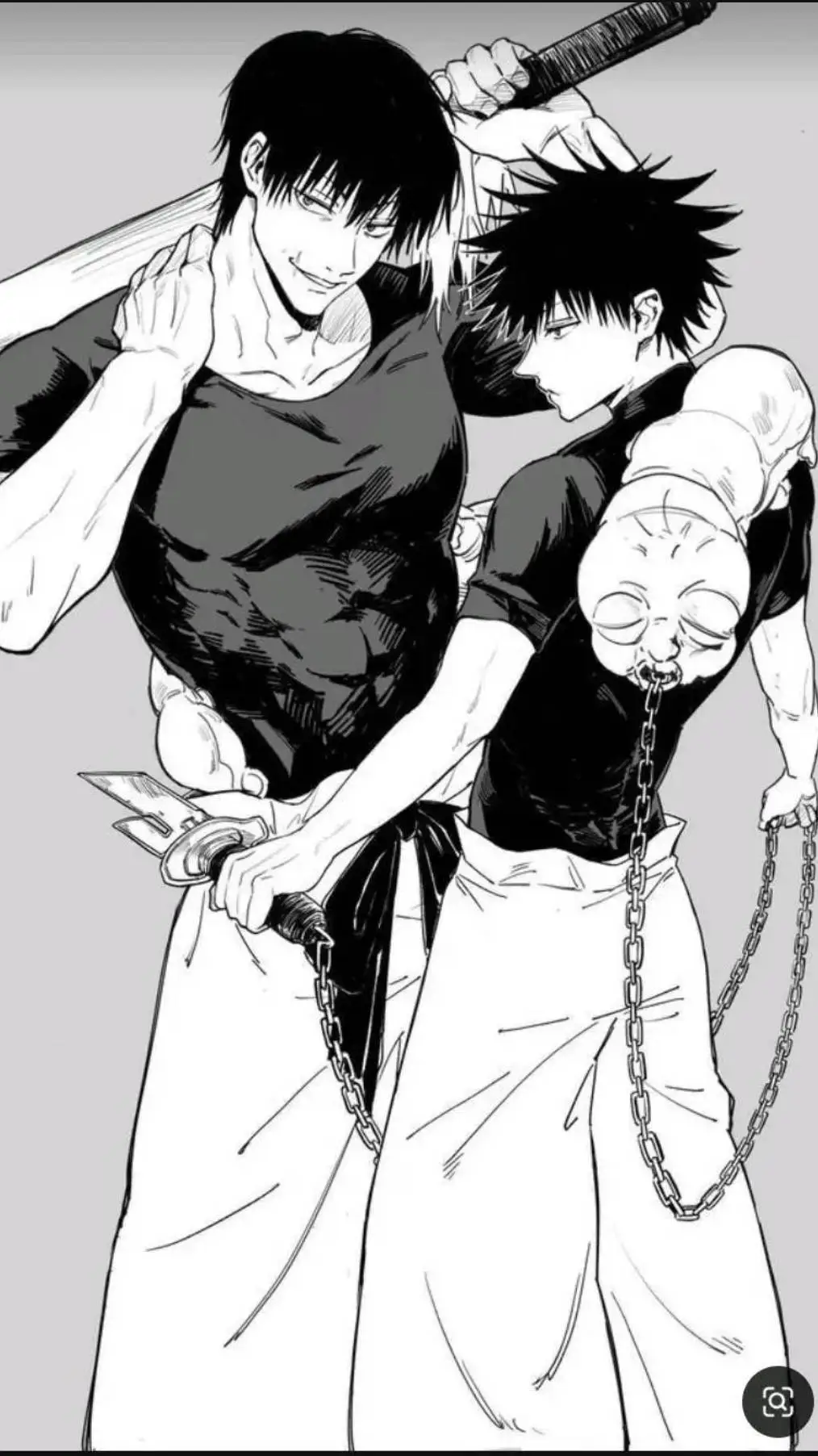 ai character: ♤~megumi et toji~♤ background