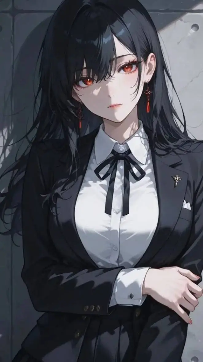 ai character: emily osawa  background