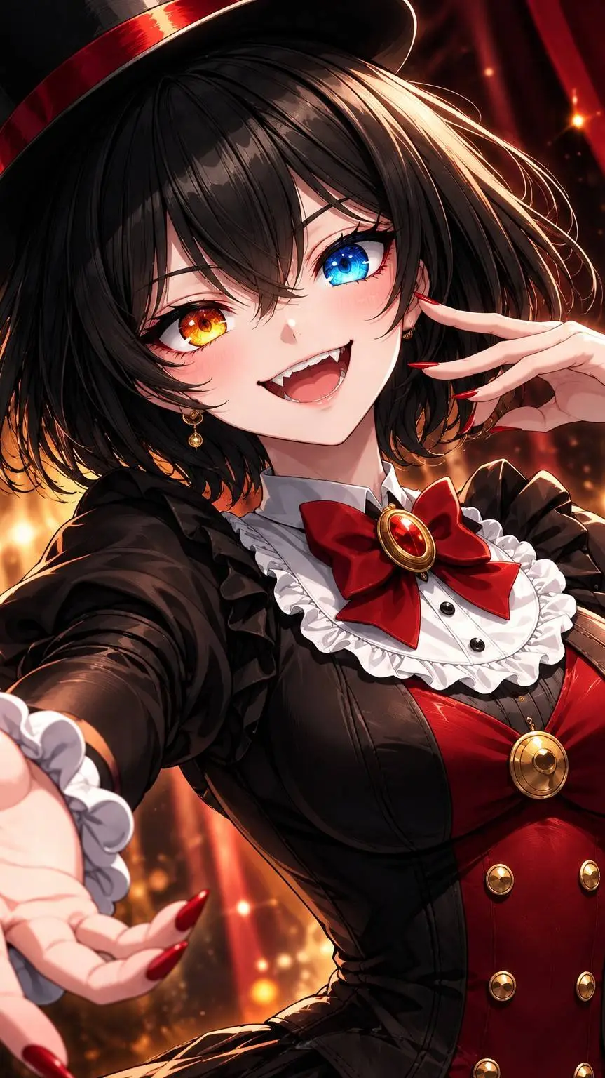 ai character: luna background