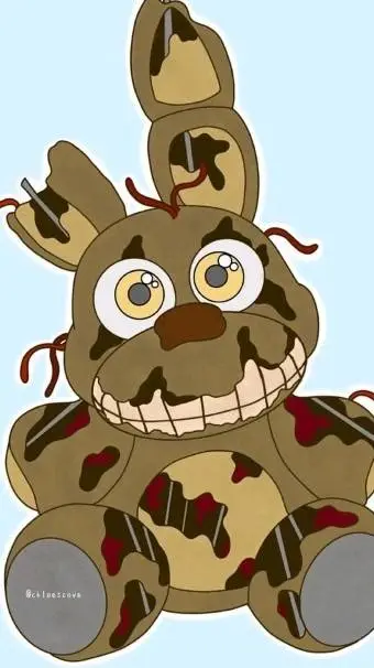 ai character: 🩶 Springtrap 🩶 background