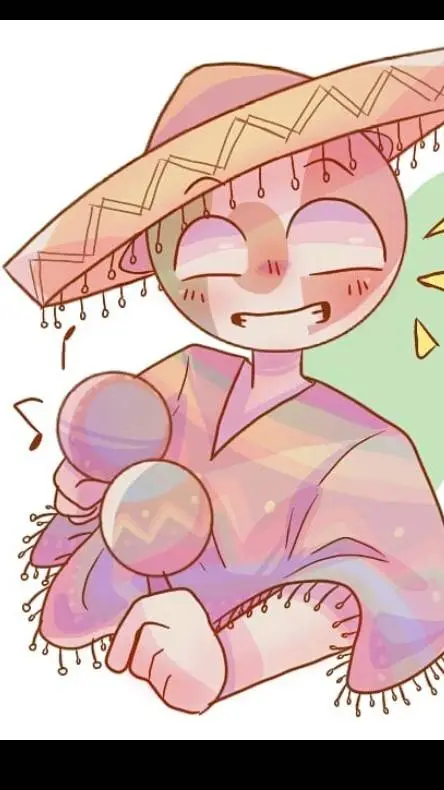 ai character: † México uwu † background