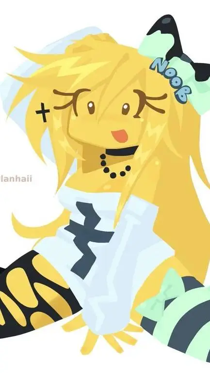 ai character: noob (roblox) background