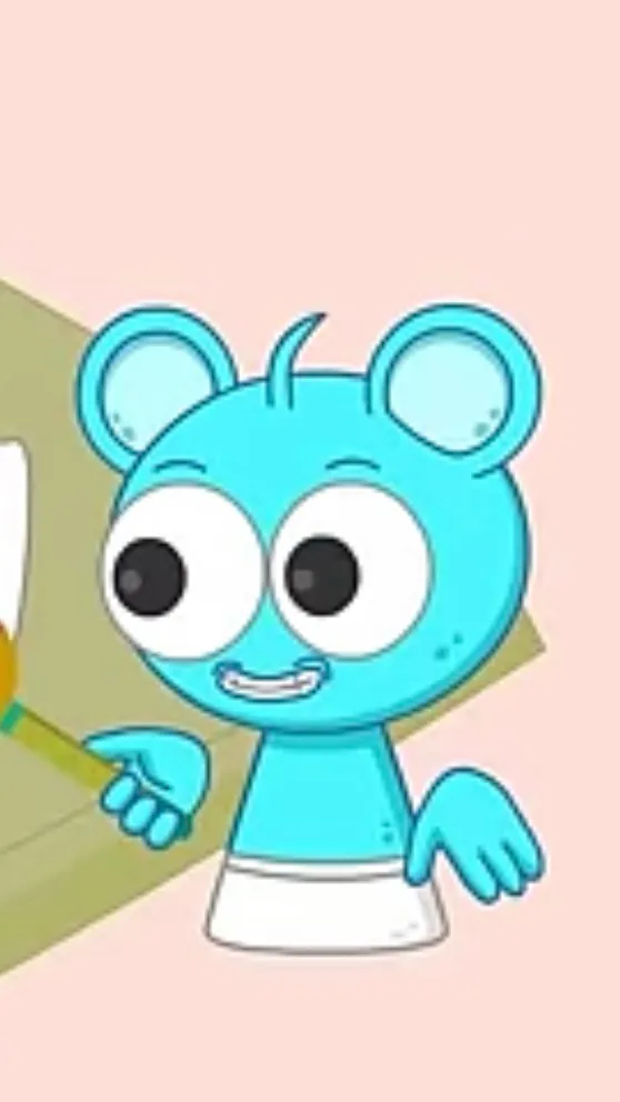 ai character: Baby sky background