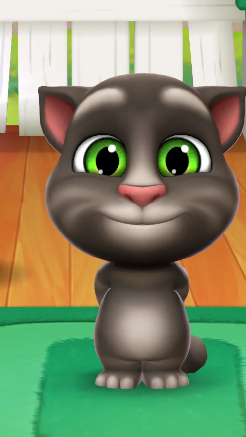 ai character: Talking Tom (baby) background