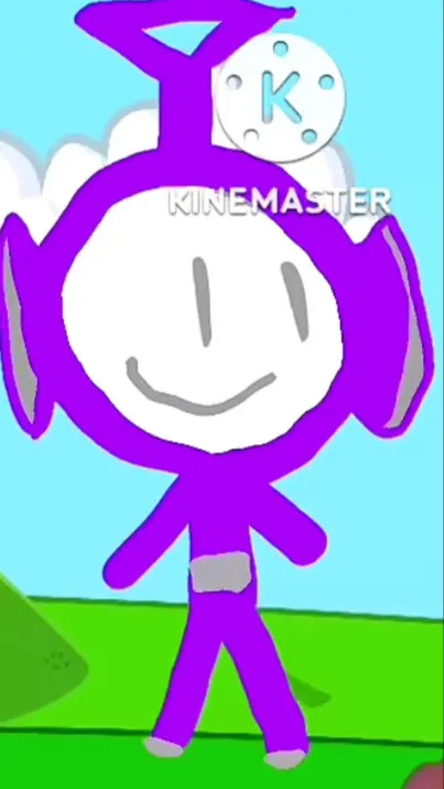 ai character: Tinky winky background