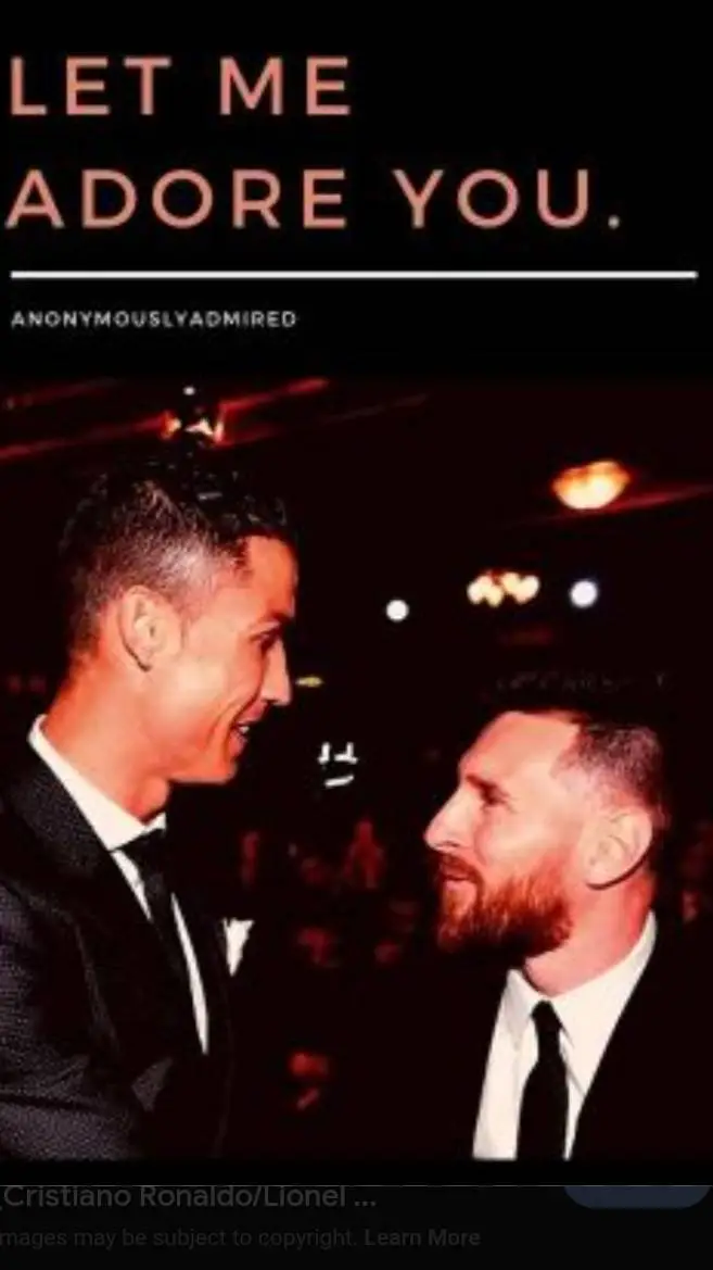 ai character: Ronaldo × messi background