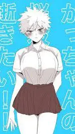 ai character: bakugo mujer background