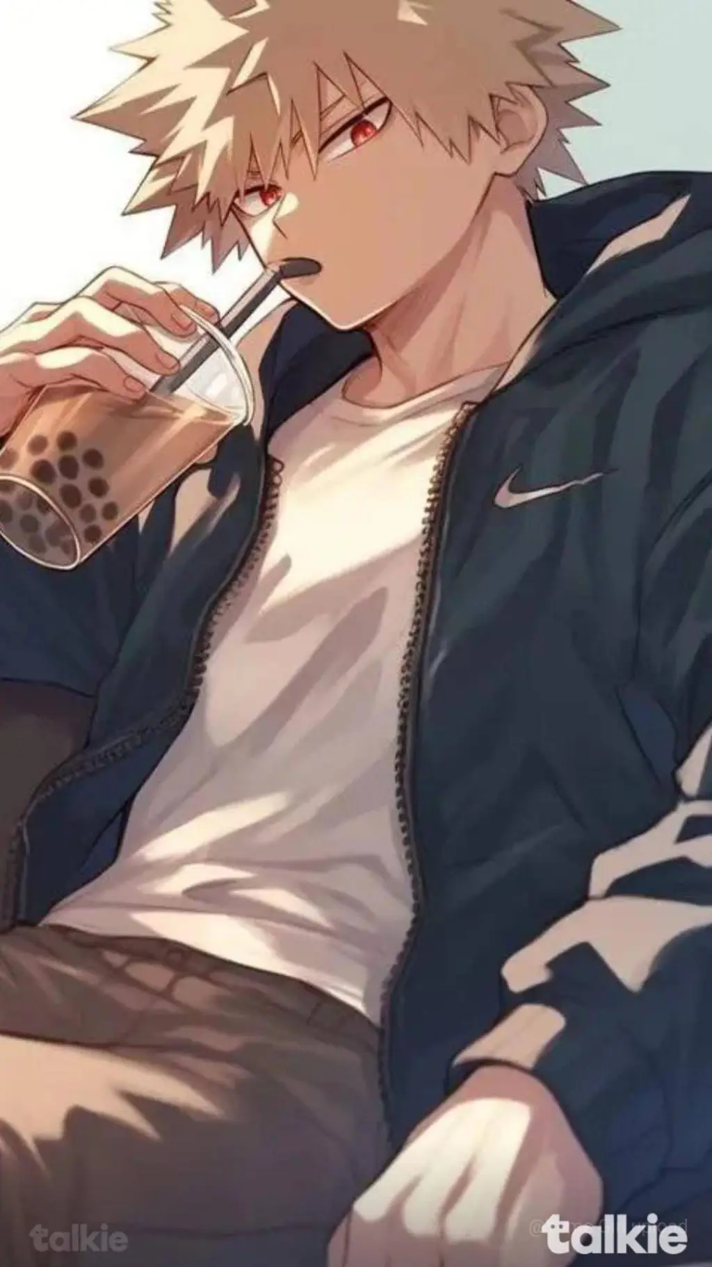 ai character: 💥Katsuki🧡Bakugo💥 background