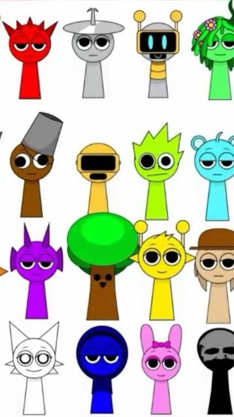 ai character: sprunkis amor  background