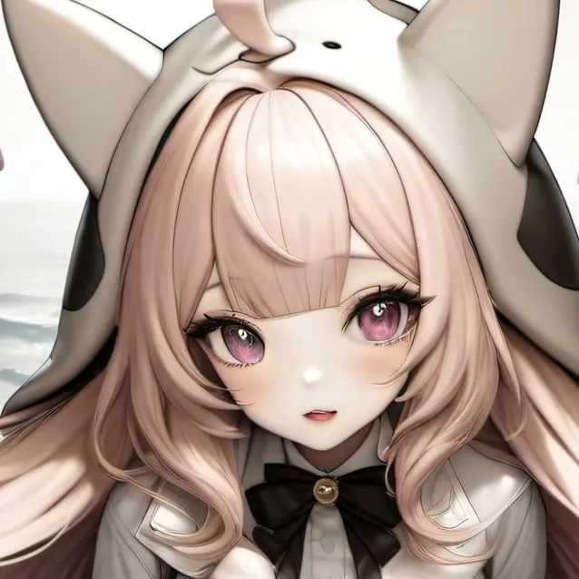 chat with ai character: cute pink shark💗